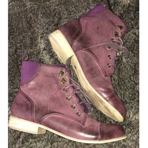 Cute Leather Ankle Booties